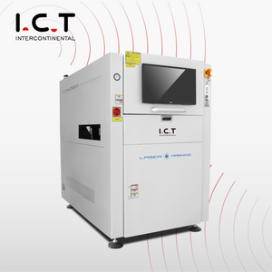 I.C.T | Laser-Verfallsdatumsdruckmaschine für SMT-Laptops