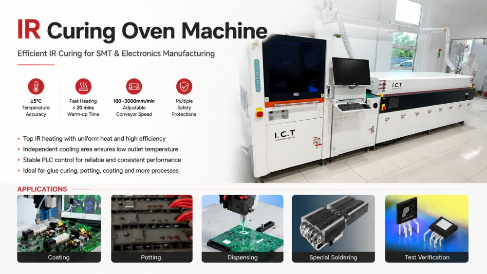 Application of IR Curing Oven Application of IR Curing Oven