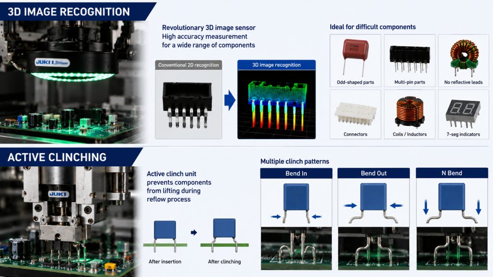 3D-Bilderkennung und Clinching