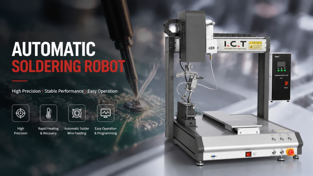 I.C.T Automatischer L&ouml;troboter