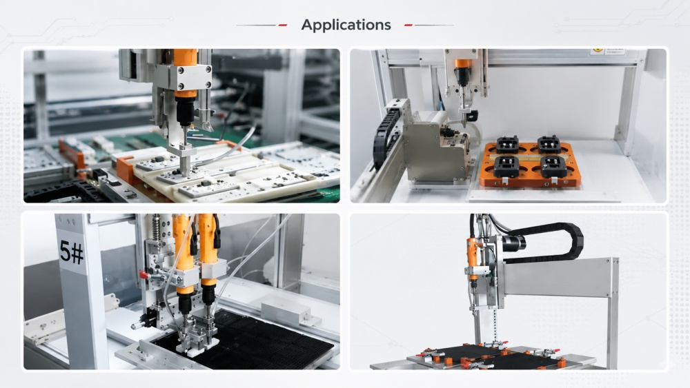 Automatische Schraubroboteranwendungen