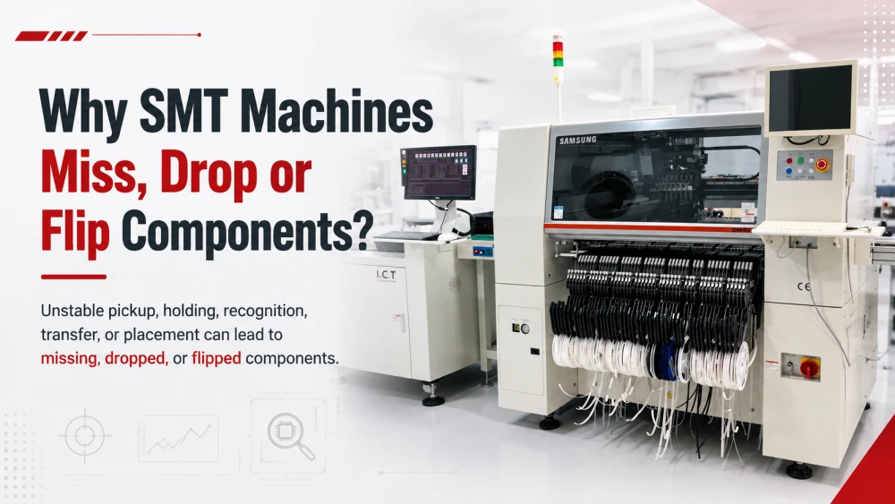 SMT Maschinen verpassen Drop oder Flip Components.webp