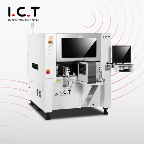 I.C.T-310P | SMT Inline-Etikettenmontagegerät in der PCB-Montagelinie 