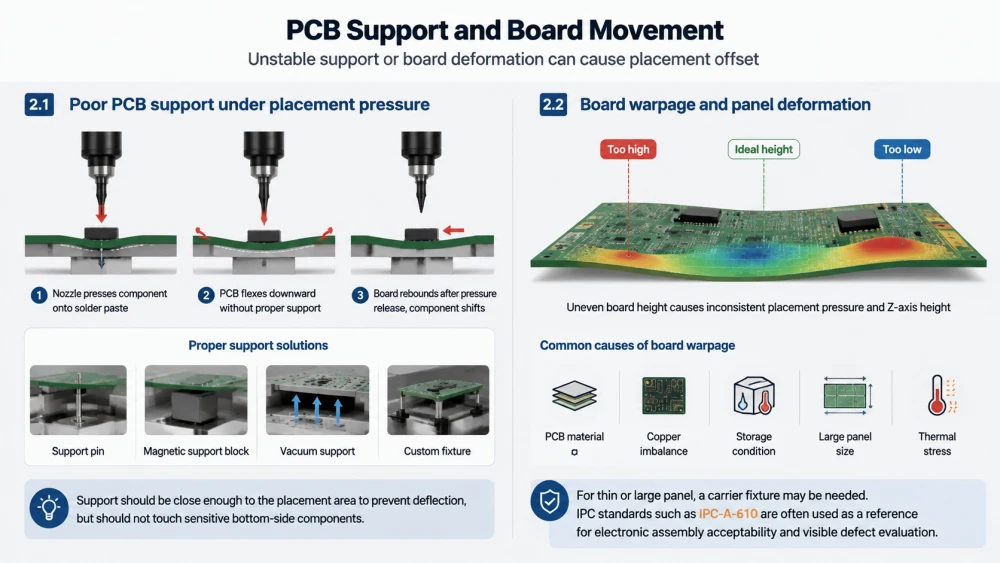 PCB Unterst&uuml;tzung und Vorstandsbewegung.webp