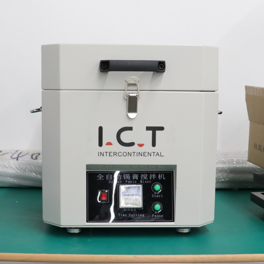 I.C.T | Automatische Lotpastenmischmaschine Cremefabrik