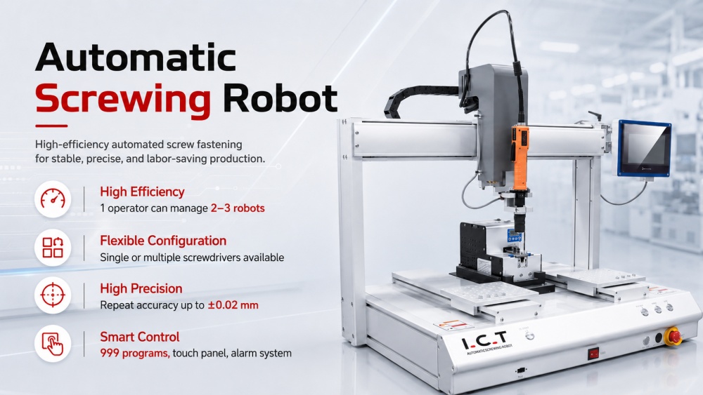 Automatischer Schraubroboter